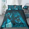 Scary Horror Movie Duvet Cover Set Dark Terror Killer Bloody Bedding Set Horrible Halloween Quilt Cover Single/Double/King Size