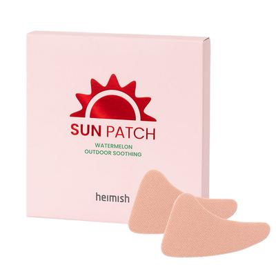 Heimish Wassermelone Outdoor Beruhigender Sonnenpflaster 2 Typen x 5 Stück Set, 1 Set