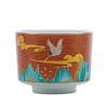 NEW Enamel Color 999 Pure Silver Inner Liner Ruihe Kung Fu Tea Master Cup Home Set Gift Box