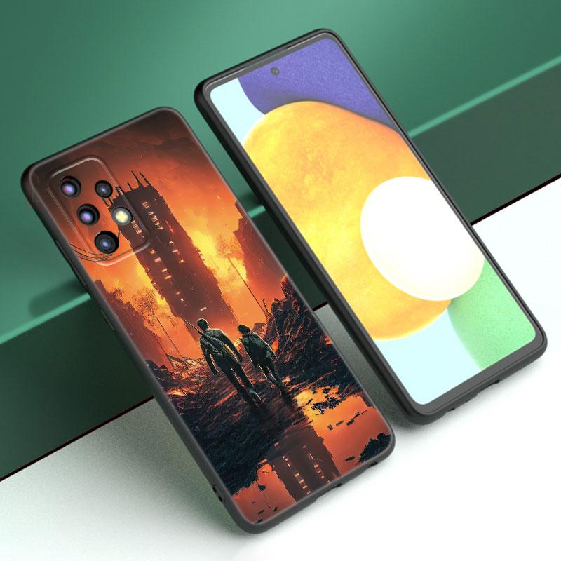 The Last Of Us Schwarze Hülle für Samsung A13 A22 A24 A32 4G A23 A25 A34 A35 A52S A53 A54 A55 A73 5G A12 A14 A15 A31 A33 A50 A51 A72