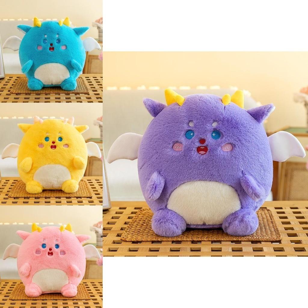 Adorable Plush Dragon Pillow Toy Soft Pp Cotton Cushion Perfect Birthday Gift For Girls
