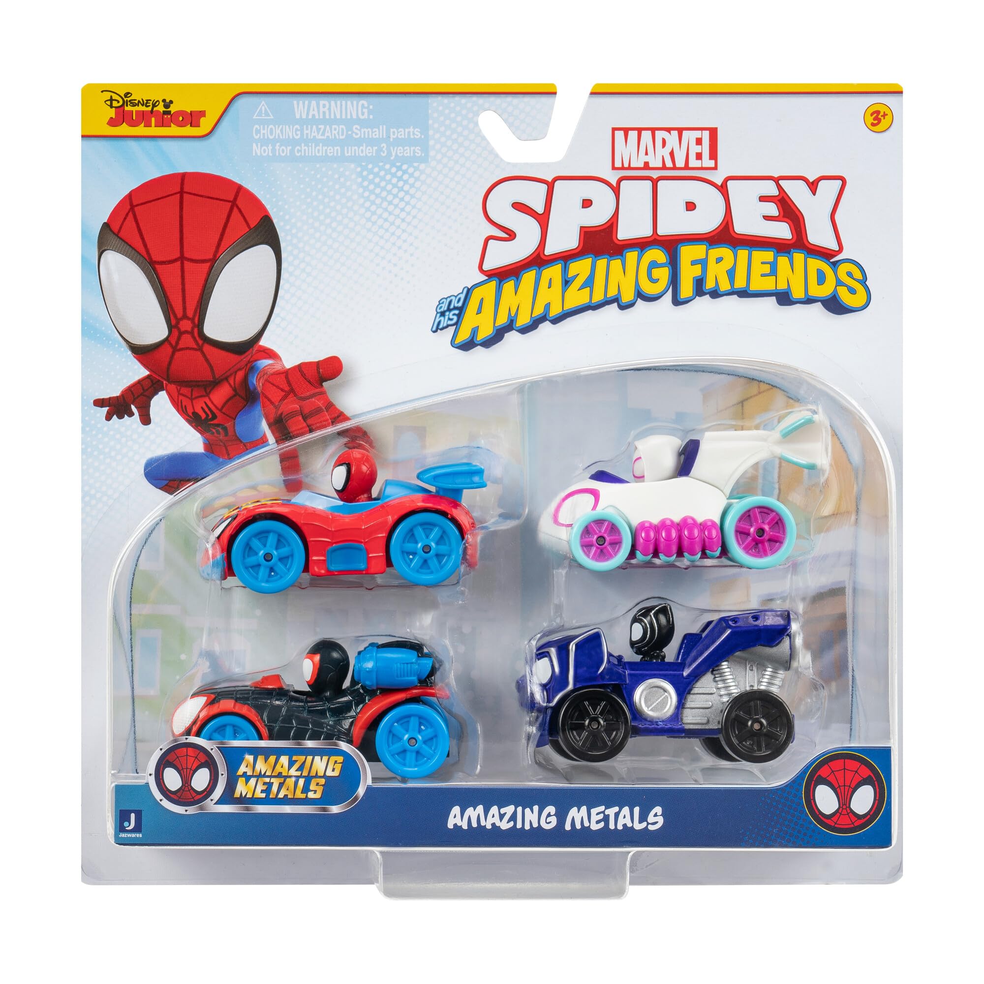 

Spidey and His Amazing Friends Vehicles 4 Pack Style 1 - - -