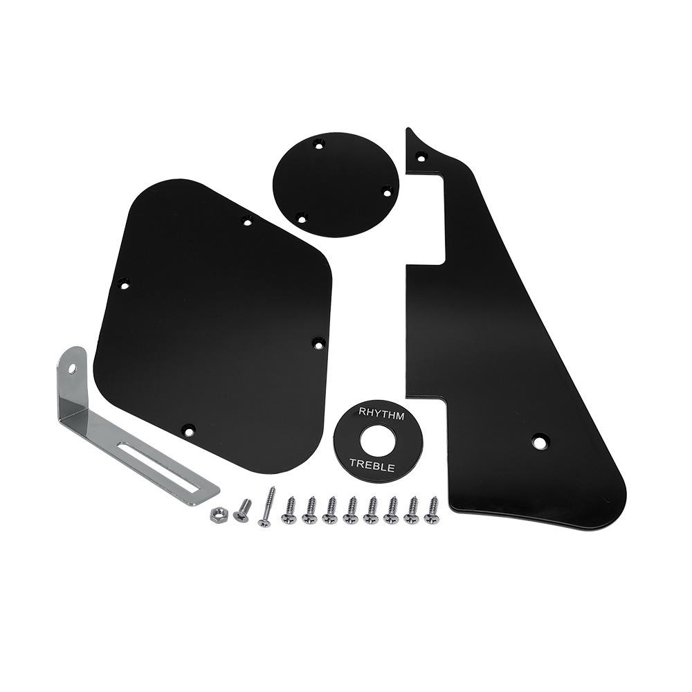 Electric Guitar Accessory Set: LP Front & Back Protective Wiring Cover Plates