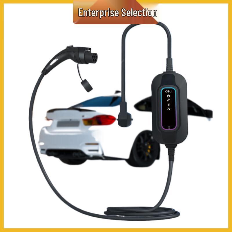

Deli Portable EV Charging Cable CN plug (adapter included)
