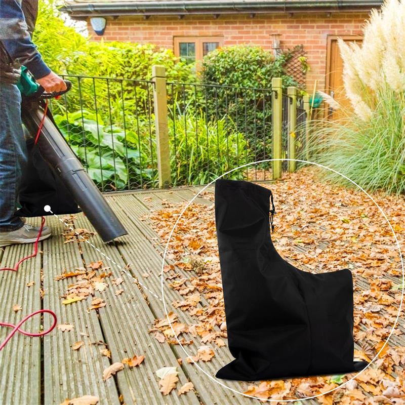 Zippered Type Leaf Blower Vacuum Bag Lawn Cleaner Bag Solid Zippered Bag Leaf Collection Bag Lawn Cleaner Bag Garden Leaf Bag