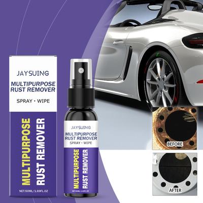 Metallrostentferner und Autokratzerpflege-Wachs Zweiteiliges Set, Geeignet für Autoreinigung, Rostentfernung, Polieren und Renovierung, 50 ml + 100 g
