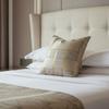 Geometric Weaving Patterns Silk Texture Throw Pillow Cover Zipper Closure Cushion Cover  Sofa