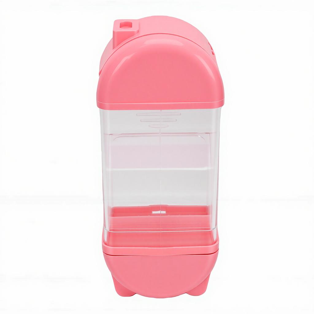 Automatic Bird Feeder Spill Proof 800ml Plastic Hanging Bird Cage Feeder for Parrot Parakeets Lovebirds