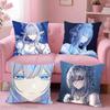 Genshin Impact Tsaritsa Empress of Ice Pillowcases Cute Funny Pillow Case For Wedding Party Home Decor Comfy Pillow Cove