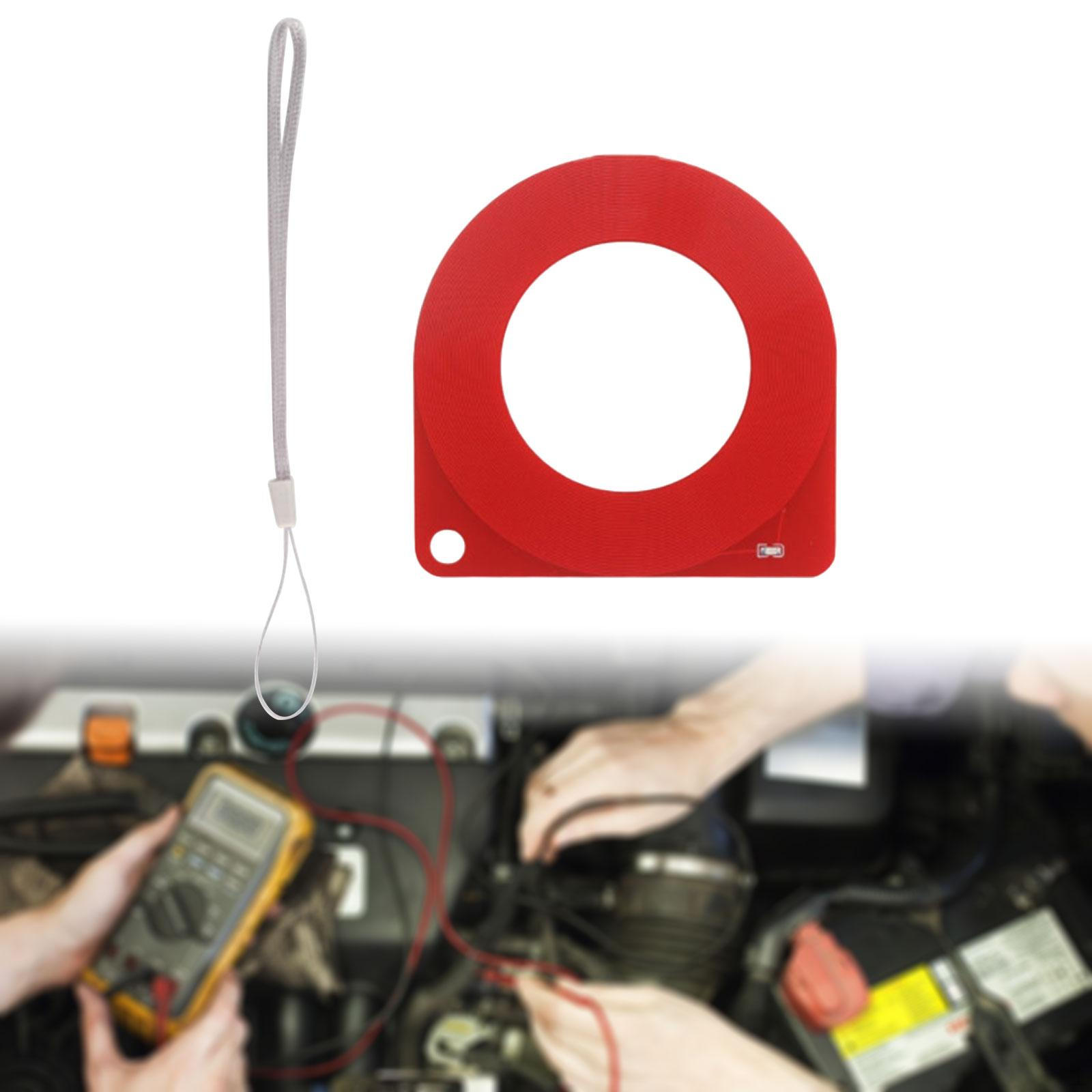 

Тестер катушки автомобиля Индукционная карта Тестирование защиты от кражи Светодиодный индикатор LED Patch