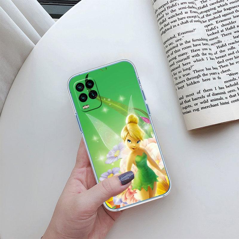 Tinker Bell Tinkerbell Transparent Phone Case for Motorola Moto G10 G20 G30 G31 G32 G34 G35 G41 G42 G50 G51 G52 G55 G60 G60S