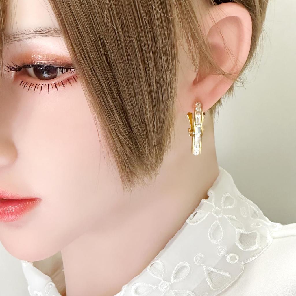 Vintage Earrings Vintage Accessories Hoop Made in Canada 124025 [Raport Selection] D'ORLAN [Item]