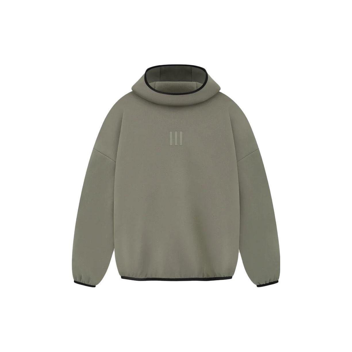 adidas x Fear of God Athletics Suede Fleece Hoodie Clay Unisex IS8774 XS