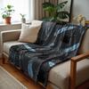 Schwarz Rosa Gepunktet Minimal Anime Cartoon Flanelldecke Weiche Warme Überwurfdecke für Schlafzimmer Sofa Auto Kinder Urlaubsgeschenk