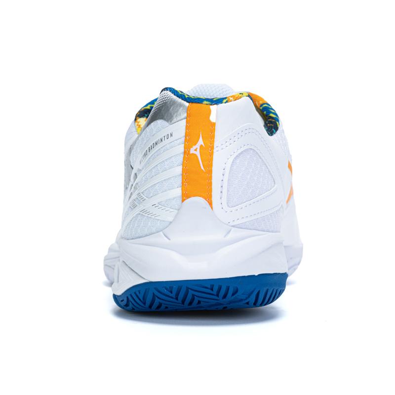 Mizuno Wave Claw 3 Profesionální Pohodlné Všestranné Tlumící Odolné Nízké Badmintonové Boty Unisex Boty Bílé 71GA244333