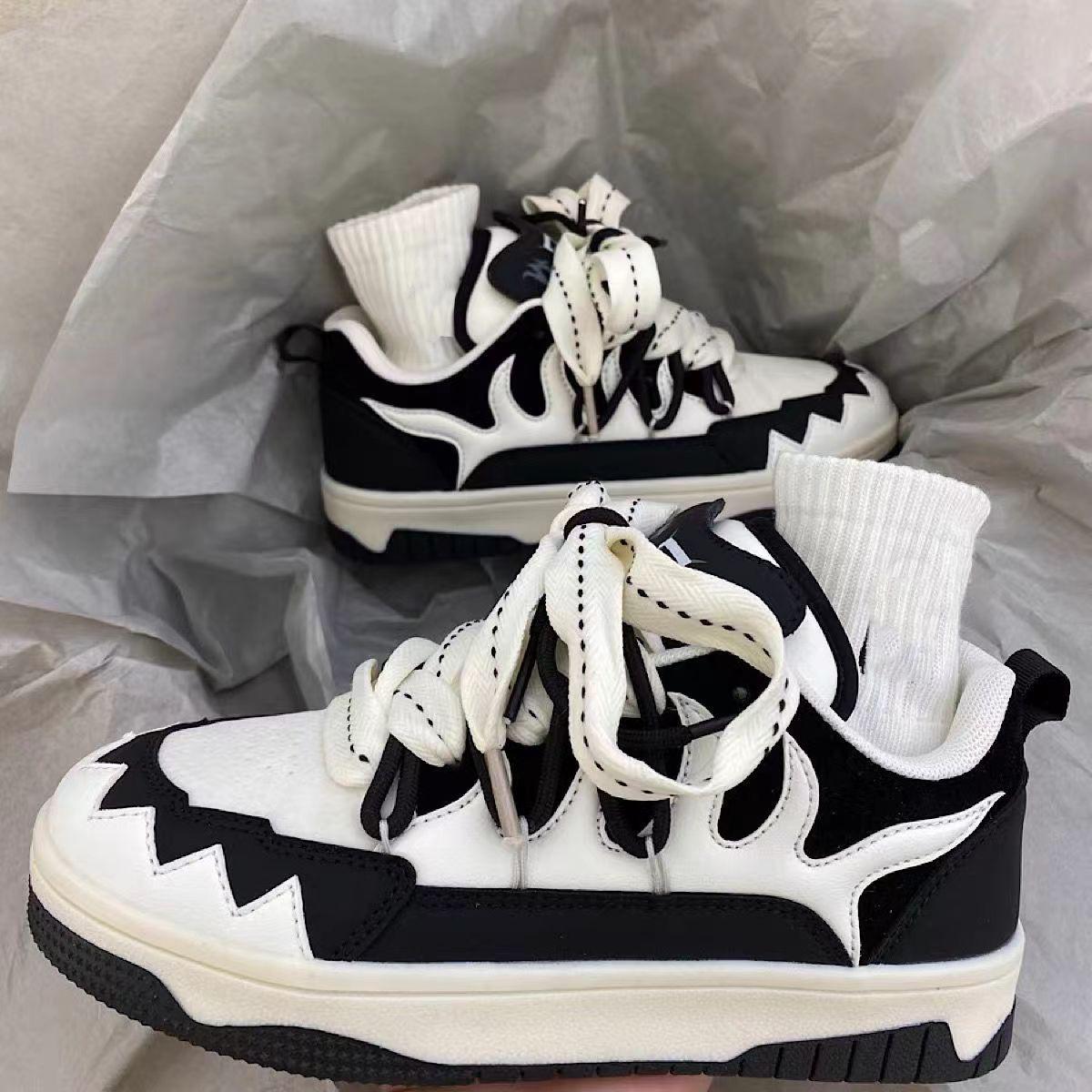 Трендовая повседневная обувь смешанных цветов Shark — фото 8