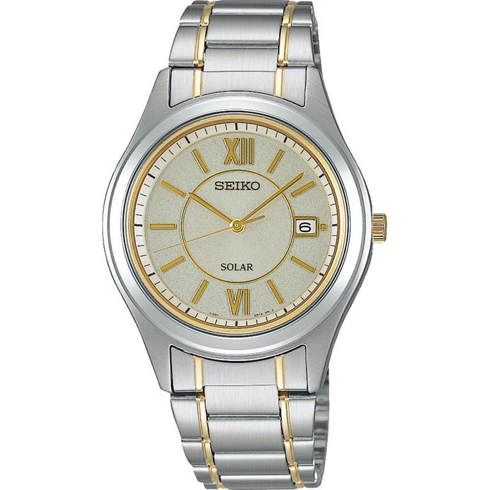 

[Seiko] Часы Seiko Solar Quartz Sbpn065 Silver X Gold Mens []