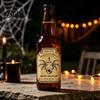 Dekoracyjne Etykiety na Imprezę 12 Sztuk Halloweenowe Etykiety na Butelki Wina, Vintage Retro Naklejki z Czarownicą Czaszką Nostalgiczne Papierowe Owijki Nietoperz Dynia Design,