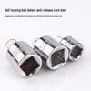 Multi-Drive Socket Adapter for Ratchet Wrench: 1/2" To 3/8" To 1/4