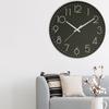 8 Inch Silent Wall Clock Non Ticking Decorative Easy To Read Round Wall Clock for Home Livingroom