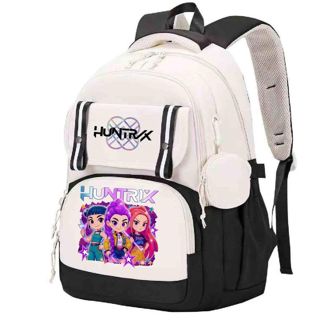 Animation Cartoon Printed Backpack Macaron Color Burden Reduction Ridge Protection Primary And Secondary School School Bag