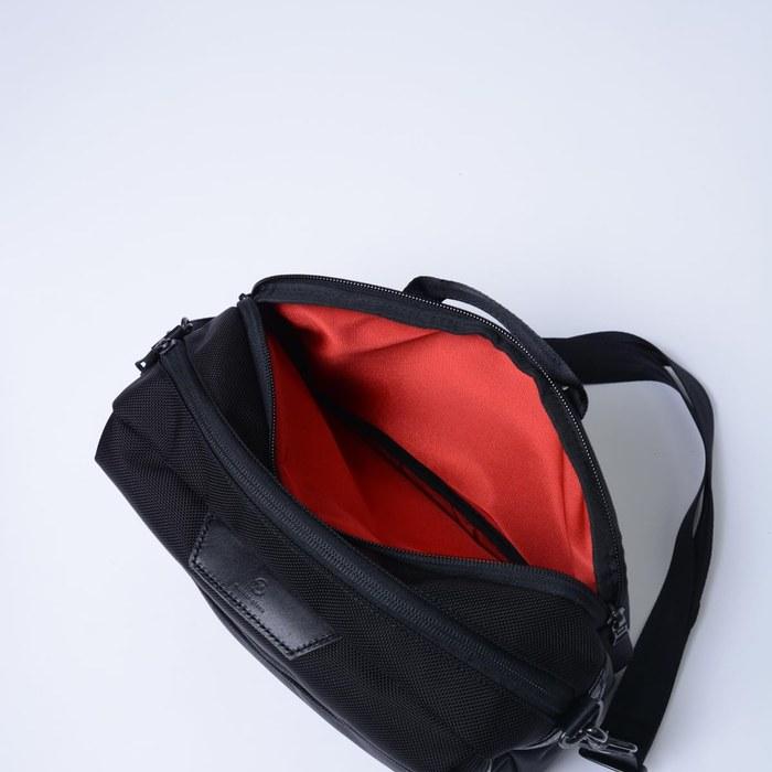 [Masterpiece] il Creation Shoulder Bag L 02407-IL Progress Crossbody Red/Black