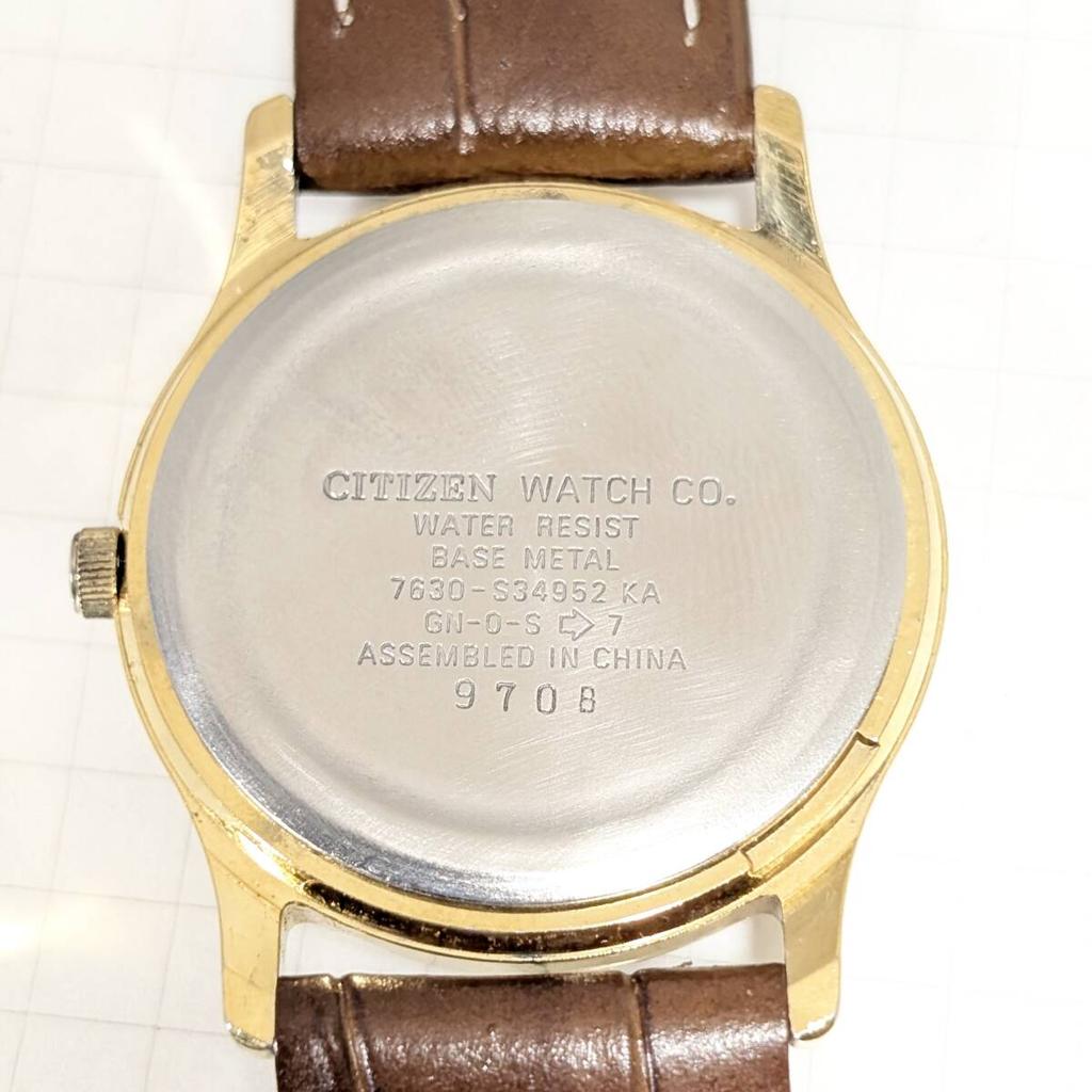 Citizen JUNCTION Battery and Strap Men's Watch, Replaced, D-04