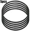 Bowl Gaskets 5pcs Accessories Black Carburetor Float Bowl