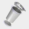Coffee Filter Catcher FOR BREVILLE  8 Series Espresso Coffee Machine Grounds Cup Aluminum Alloy Anti Spill Dust Collection Cup