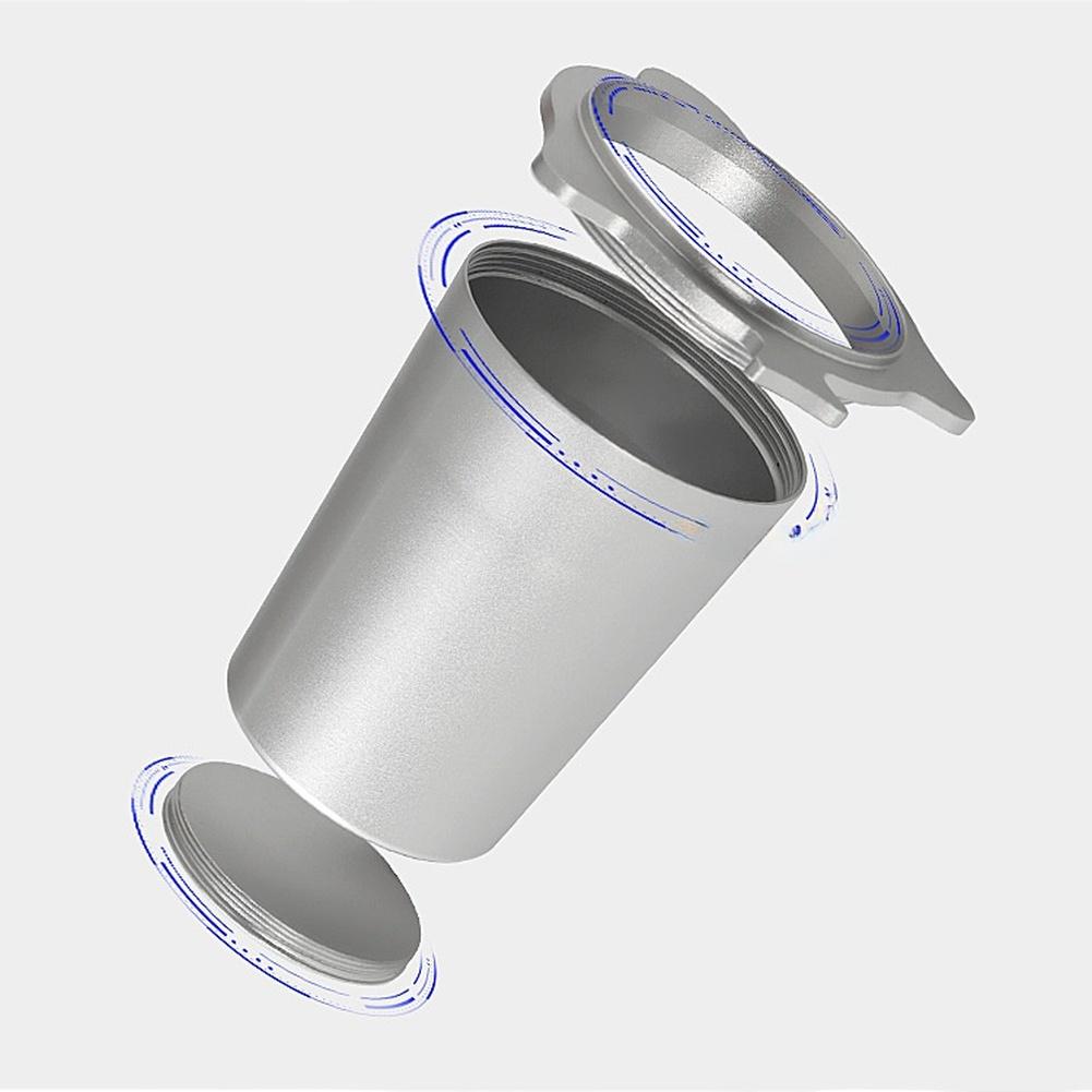 Coffee Filter Catcher FOR BREVILLE 8 Series Espresso Coffee Machine Grounds Cup Aluminum Alloy Anti Spill Dust Collection Cup
