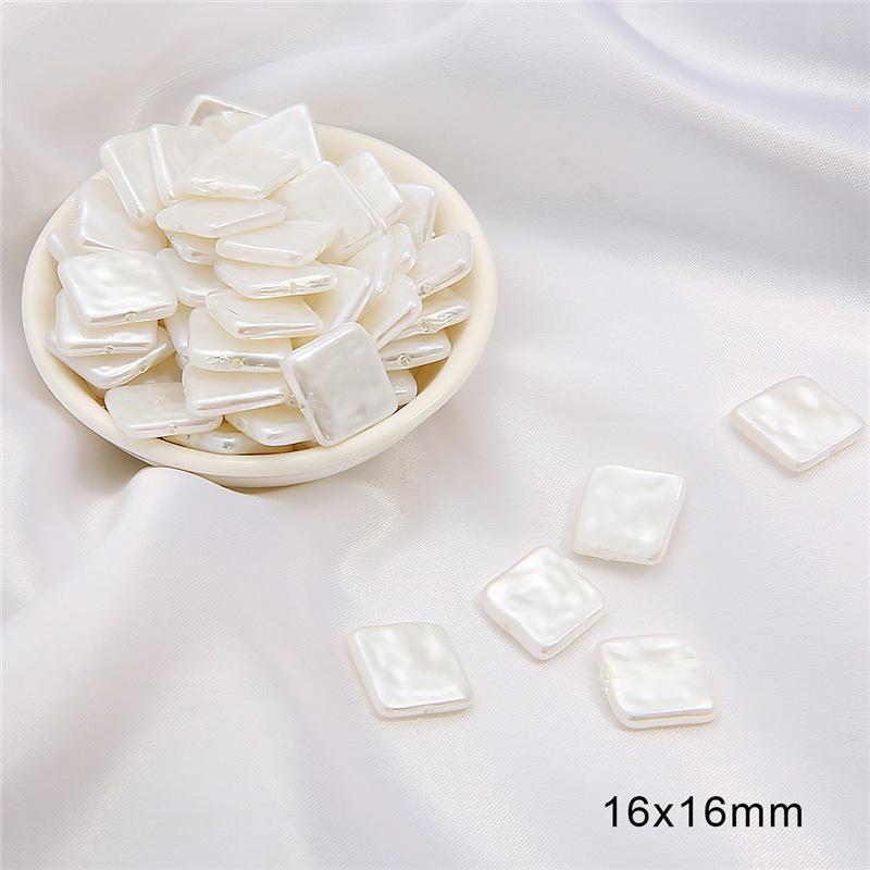 High-Gloss Irregular Imitation Pearl DIY Jewelry Kit - Bracelet, Pendant, Headdress Charms