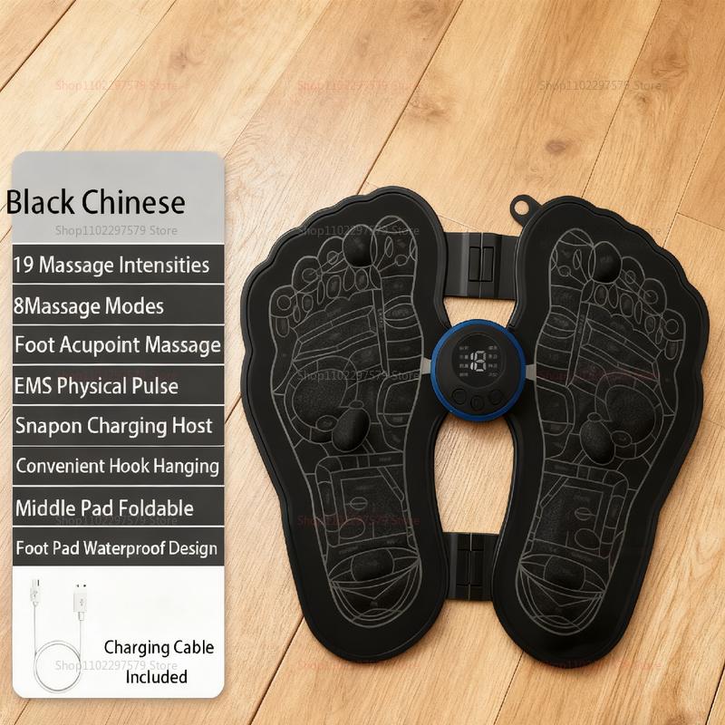 2025 Hote Sale Advanced Smart Foot Massager Pedal Microcurrent Physiotherapy Multi-Mode Foot Pad Pain Relief Health Device