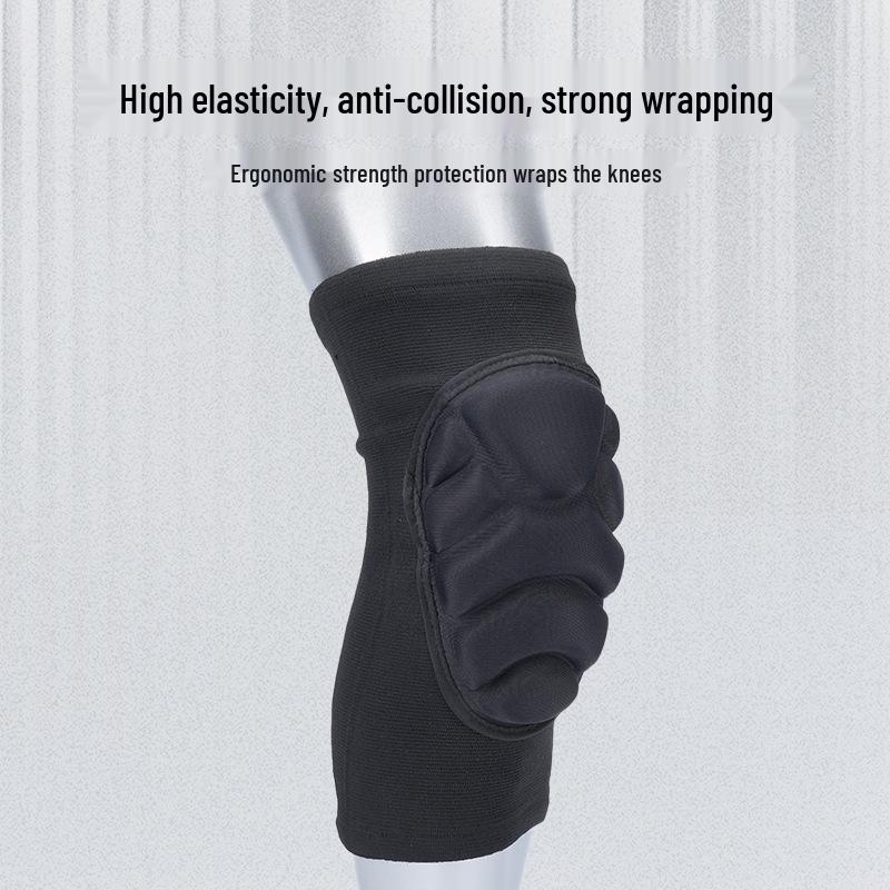 Summer Sports Knee Sleeves: Four-Way Stretch, Thickened Sponge, Lightweight for Men