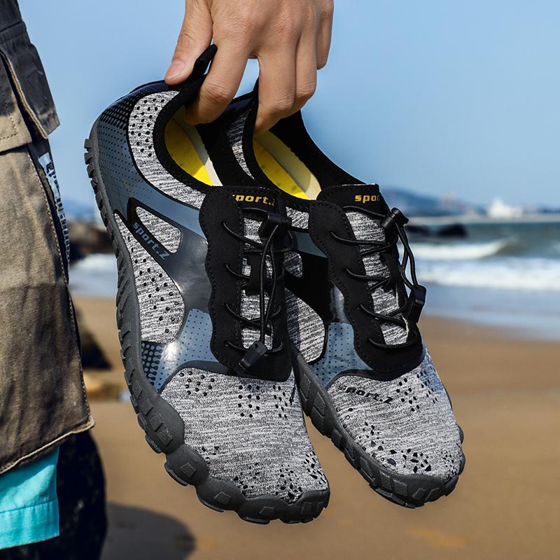 Barfuß Wassersportschuhe Sommer Herren Schnelltrocknend Schwimm Aqua Schuhe Damen Leicht Elastisch Watschuhe Strand Laufschuhe