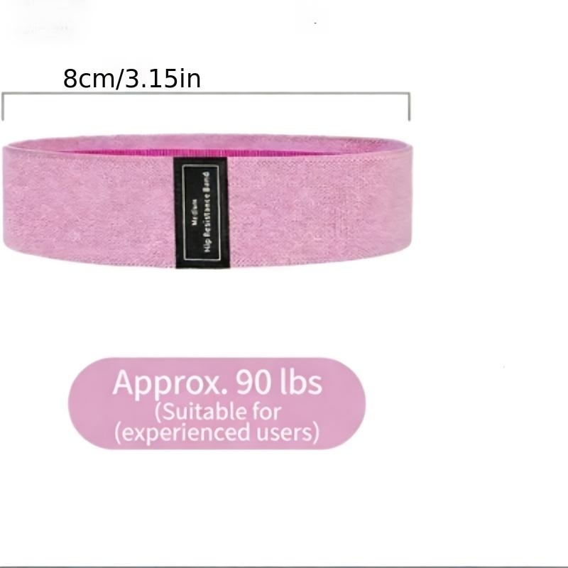 Fabric Resistance Band Set Hip Circular Training Band Suitable for Squats Yoga Gluteal Muscle and Leg Exercises 3