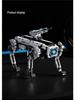 Tuo Mu T1109 Sci-Fi Bionic Mechanical Dog: Educational Remote Control Toy for Programming and Building - Ideal for Kids.