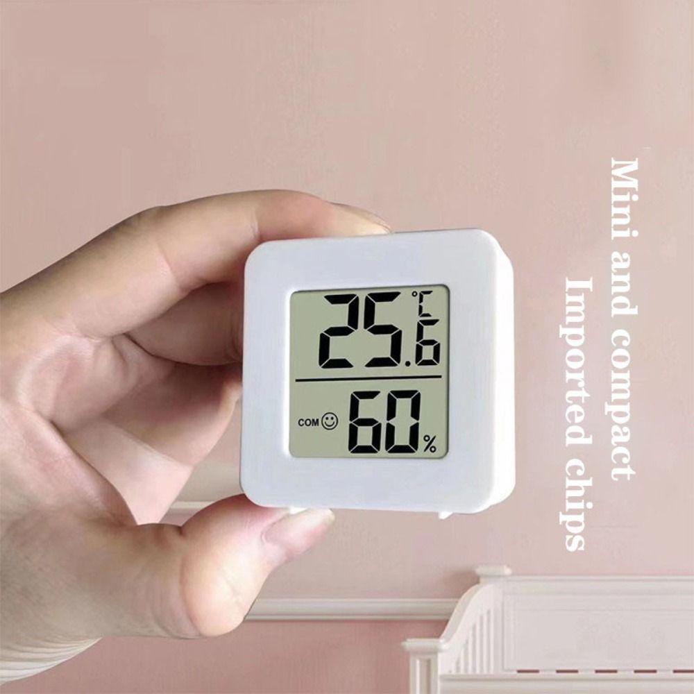 LCD Digital Thermometer Mini High Accuracy Thermo-Hygrometer Professional Baby Room Temperature Humidity Meter Household