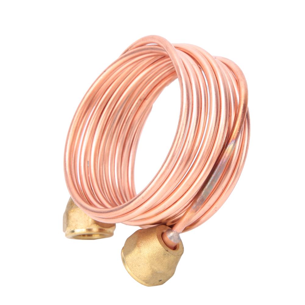 Měkké flexibilní měděné kapilární trubice 2,8 mm G14" pro chladicí díly (2000 mm)