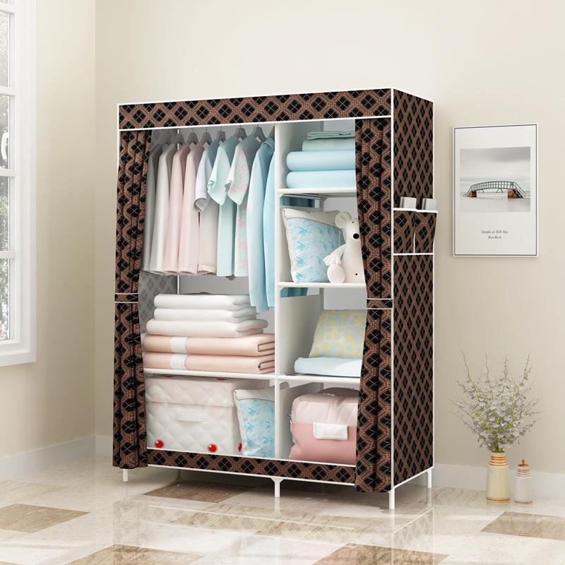 Compact Foldable Wardrobe for Dorms or Rentals: Easy Assembly & Layered Storage