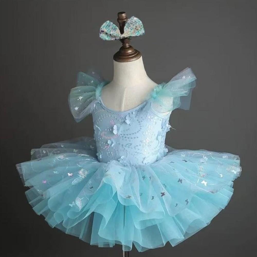 Modern Ballet Tutu Sequin Performance Clothes Fashion Dance Costumes Children