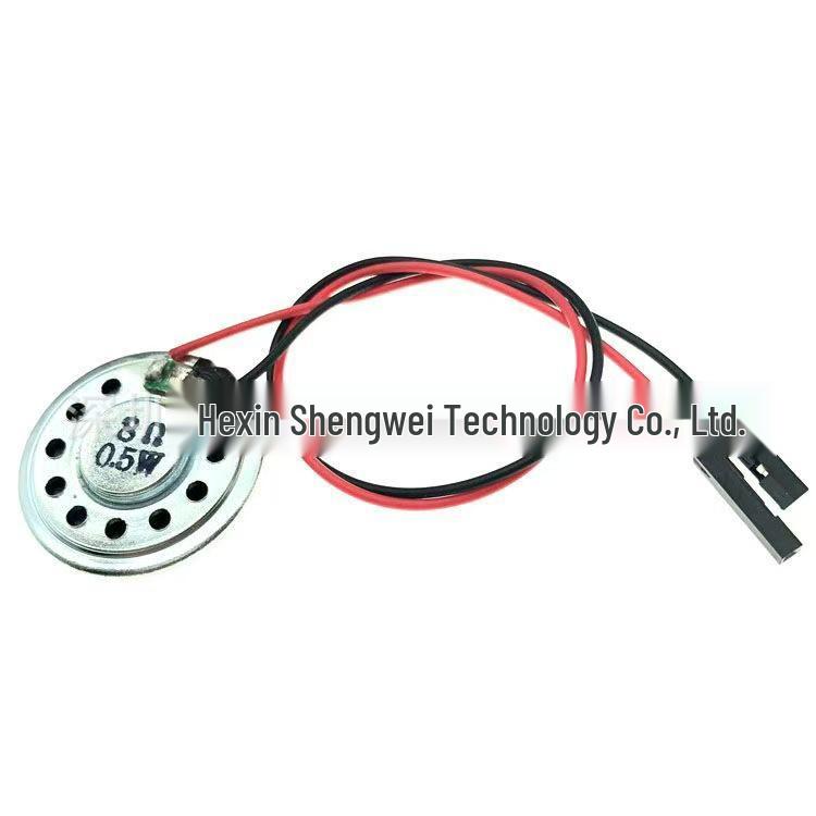 Ultra-Thin 8 Ohm 0.5-3W Dog Speaker with DuPont Wire and DIP