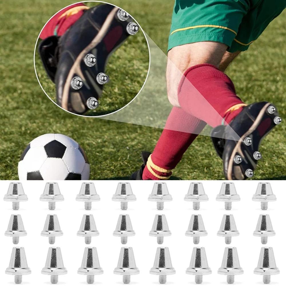 10PCS Fast Lock Football Shoe Studs 11mm/13mm/15mm Football Boot Spikes Athletic Sneakers