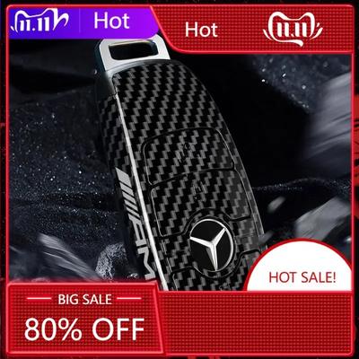 For Mercedes Benz Car Key Rings For Mercedes Benz AMG A B C E S Class W204 W205 GLC CLE CLA GLB GLC GLS W177 W222 Car Key Case C