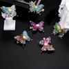 6pcs Gorgeous Butterfly Hair Clip Multi-color Three-dimensional Design European American Style Craftsmanship Party Daily Styling