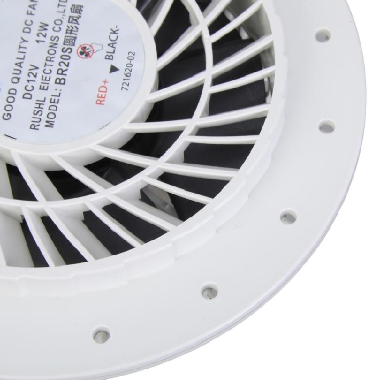 Ventilador de Conducto de Bajo Ruido 4500RPM Ventilador de Extracción 12V Ventilador de Ventilación para Baño Cocina Gallinero Invernadero y Almacén