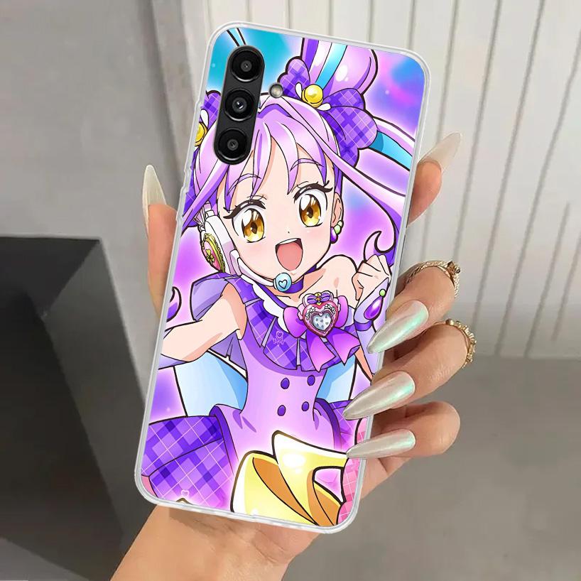 Pretty Cure Anime Phone Case for Samsung Galaxy A17 A16 A37 A26 A36 A57 A56 A15 A25 A35 A55 A14 A24 A34 A54 A13 A23 A33 A53 Gala