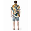 Family Matching Summer Outfits, Hawaiian Vacation Women Beach Dress, Girls Sundress, Men And Boys Button Down Shirt