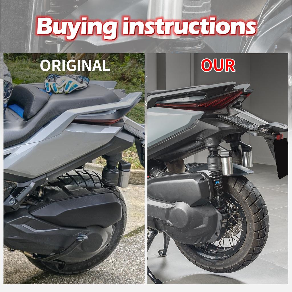 Motorcycle Fender Rear Mudguard Fender Cover Mudguard Splash Guard Protector For ZONTES 368G G368 368 G 2024 2025