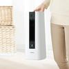 Sharp Compact Ceramic Fan Heater, Heating, 6 (8) Tatami MatsPlasmacluster 7000, Air Purification, White, HX-LS1-W