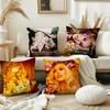 Singer G-Gwen Stefani Bouquet Music Cushion Cover Pillow Cover Decoration Room Home Sofa Living Office Car Nordic Simplicity